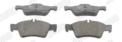Rear jurid 571989j brake pad - jurid,