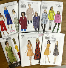 Vogue Sewing Patterns New Uncut Womens Coat Jacket Dress Trousers Clothing