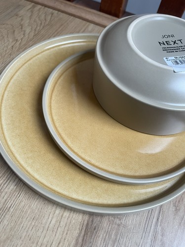 Next piece ochre stoneware - next,