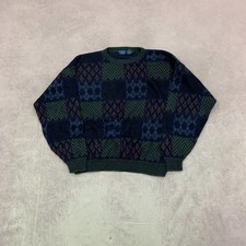 Vintage abstract knitted