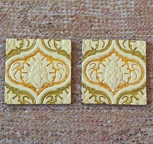 Antique art nouveau majolica - art,