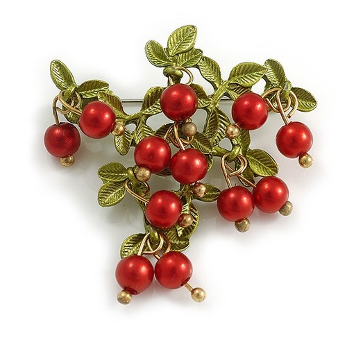 Exquisite red berry - red,