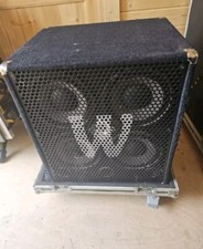 Warwick WCA411 Pro 4x10" Bass Cab with custom flight case
