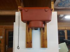 Restored 1950s Samuel Thompson Of Millfields 132 Cast Iron Toilet Cistern 