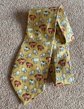 VINTAGE LIBERTY PIG PRINT SILK