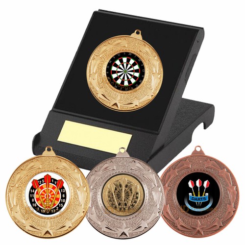 Darts medal presentation - medal,
