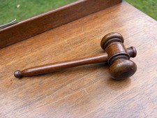 Antique Mahogany Auctioneers