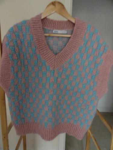 Zara sweater vest oversized - sweater,