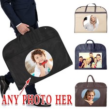 Personalised Custom Photo Breathable Travel Suit Garment Dress Bag Clothes Cover