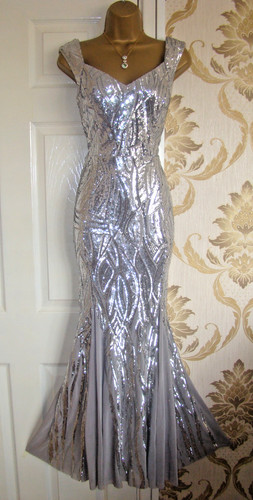 Quiz size sequin - size, long