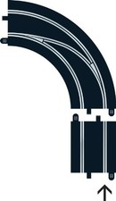 Scalextric C7007 R2 Lane Change Curve 90°  Track Code X