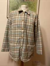 Vintage 90s Tartan Wool Blazer