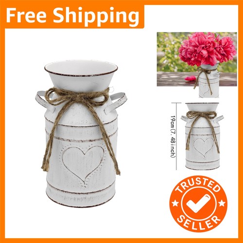 Galvanized heart shaped - 7.8", heart-shaped