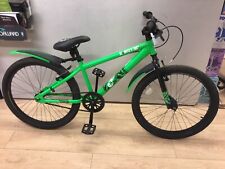 Used X-Rated Exile, 13” Frame Green MTB 24” Wheel, Single Speed Kids Bike