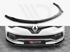 For Renault Clio RS Front Diffuser Diffusor V2 Gloss Black ABS