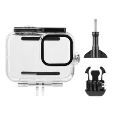 60M Underwater Cover Diving  Housing for   13 12 Black  Case Camera3557