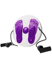 Ab Twist Waist Disc Board,Adjustable Waist Trainer Twisting Disc with Handles