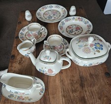 Vintage Myott Orient Dynasty Collection 4 Place Setting Dinner And Tea Set 33 .