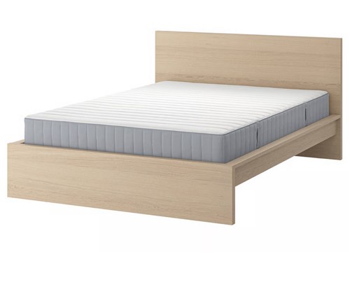 Ikea malm super kingsize bed - super,