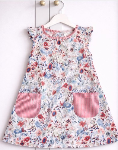 Girls floral dress - next, 2-3