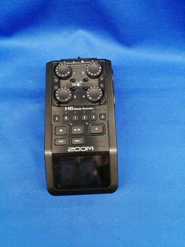 Zoom handy recorder blk - recorder, h6/blk