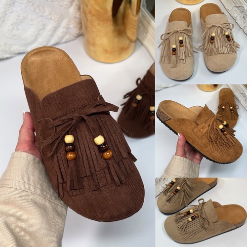 Womens suede mule - mule, loafers