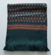 Vintage Men's Green Fringed