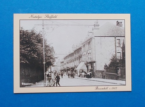 Sheffield post card - post,