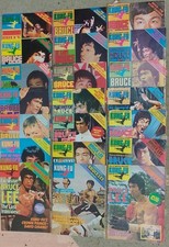 21 Bruce Lee Kung Fu Monthly Magazines Issues All Reasonable Condition