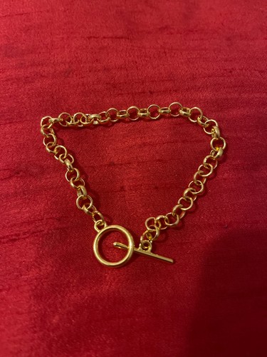 Gold belcher bracelet - belcher,