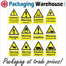 Hazard Warning Signs Danger