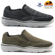 MENS SLIP ON WIDE FIT MEMORY