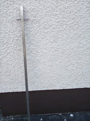 Stainless steel yard stick - yard, stick 