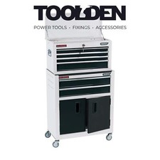 Draper 19576 24" Combined Roller Cabinet and Tool Chest (6 Drawers)