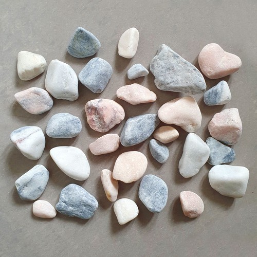 Natural pink grey - pink, white