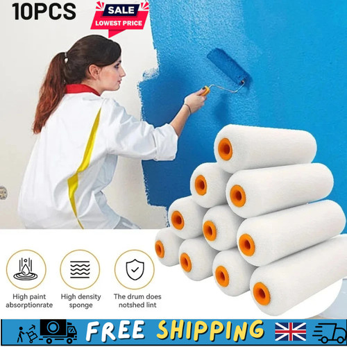 10pcs mini foam paint - 10pcs,