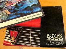 Rover 2000 P6 Brochures inc