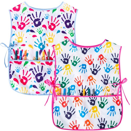 Creative kids painting - kids, smock