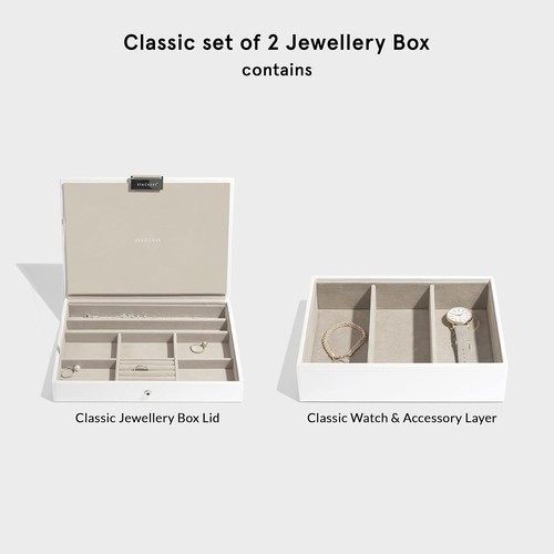 Stackers white classic - white,