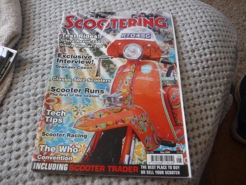 Scootering magazine may 2006 - magazine,