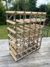 Wooden Wine Rack Free-Standing