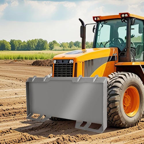 Skid steer quick attach plate - skid,