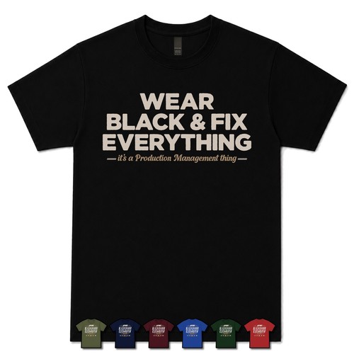 Wear black fix everything - black,