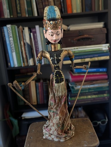 Vintage indonesian wayang - vintage,