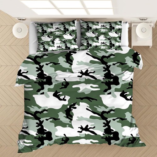 Camouflage quilt duvet cover - quilt,