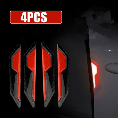 Red reflective sticker - red, car
