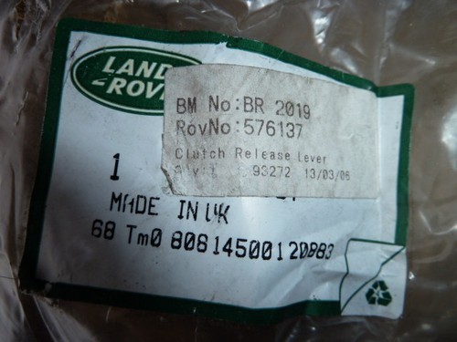 Landrover clutch release - release, /