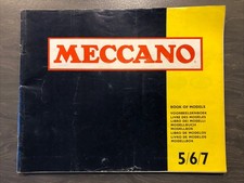 Vintage Meccano Instruction Manual - Book Of Models - Number 5/6/7 - 1973