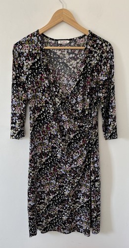 Kim black multi floral - &,