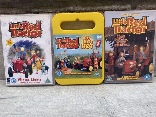Little red tractor dvds - 3,